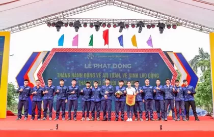 Tân Phát tham gia Lễ phát động Tháng hành động về an toàn, vệ sinh lao động thành phố Hà Nội năm 2021