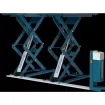Cầu nâng cắt kéo nâng bụng 4 tấn, lắp chìm ( 3 pha, màu xanh)