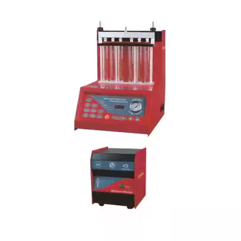 Thiết bị kiểm tra và thông rửa vòi phun nhiên liệu