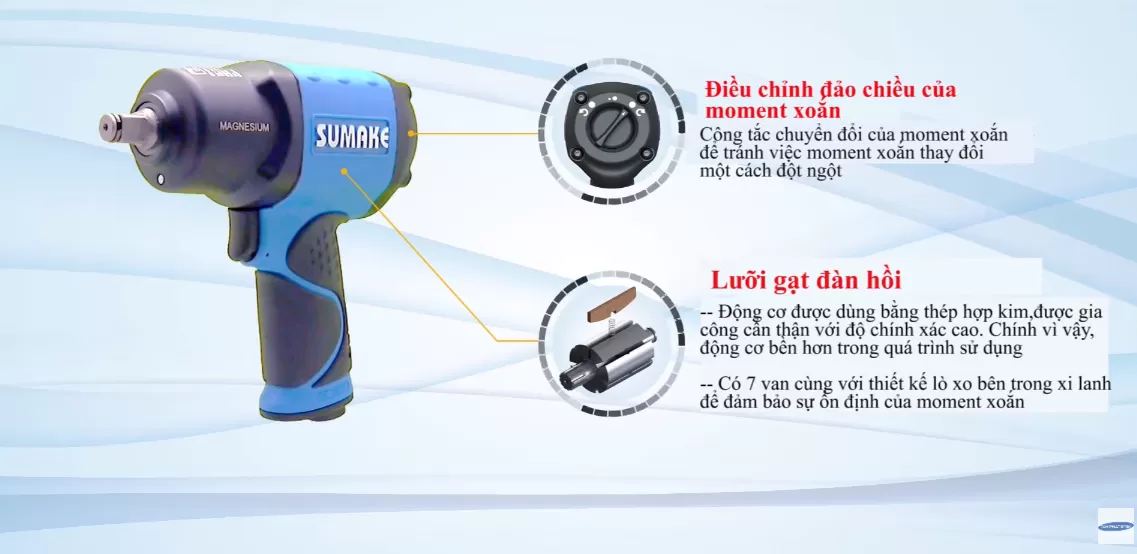 Giới thiệu súng vặn ốc Sumake ST-5444S